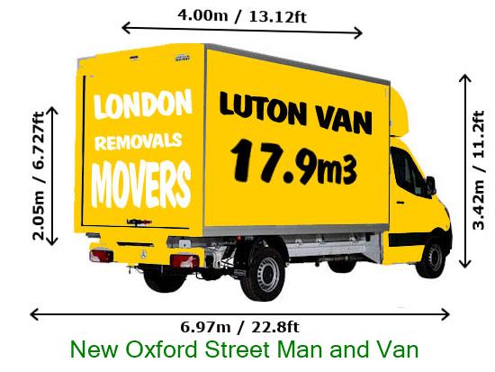 New Oxford Street Luton Van Man And Van
